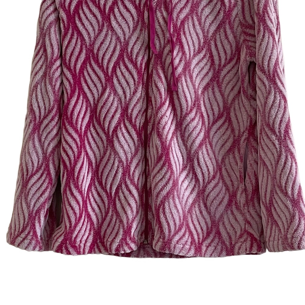 Y2K STANHERMAN purple/pink & white fleece hoodie - Picture 4 of 13